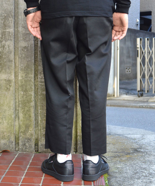 ROOPTOKYO(ループトウキョウ)の「MADE IN STANDARD ワイドカットオフ8分丈イージーパンツ(チノパンツ・メンズ・ブラック/ベージュ・S/M/L/XL)」の6枚目の写真