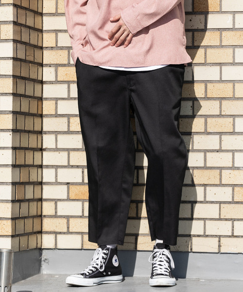 ROOPTOKYO(ループトウキョウ)の「MADE IN STANDARD ワイドカットオフ8分丈イージーパンツ(チノパンツ・メンズ・ブラック/ベージュ・S/M/L/XL)」の21枚目の写真
