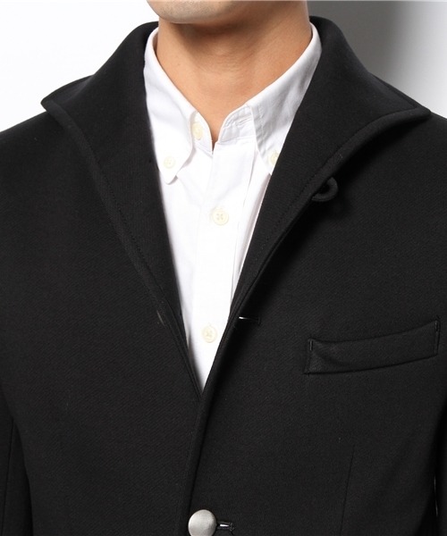 NANO universe（ナノユニバース）の「ジャパンメイドイタリアンカラーJK（テーラードジャケット・メンズ・ブラック/ネイビー/チャコール・X-LARGE/LARGE/SMALL/MEDIUM）」の6枚目の写真