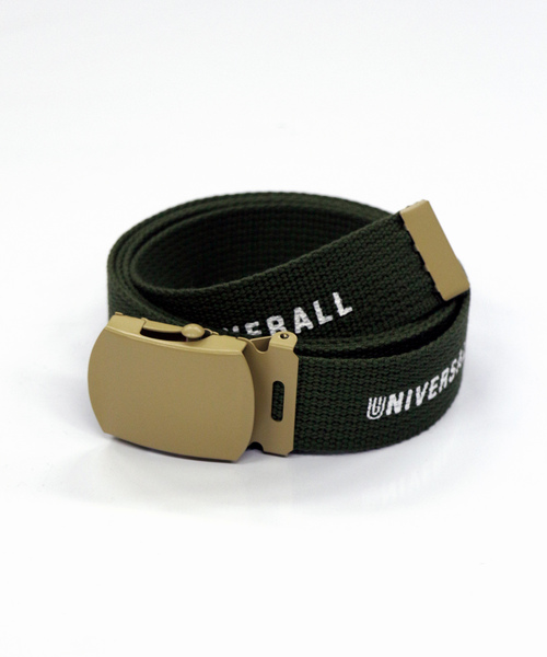 UNIVERSAL OVERALL（ユニバーサルオーバーオール）の「【UNIVERSAL OVERALL】３０mm GIKカラーバックルベルト（ベルト・メンズ・ブラック/カーキ/アイボリー・FREE）」の3枚目の写真