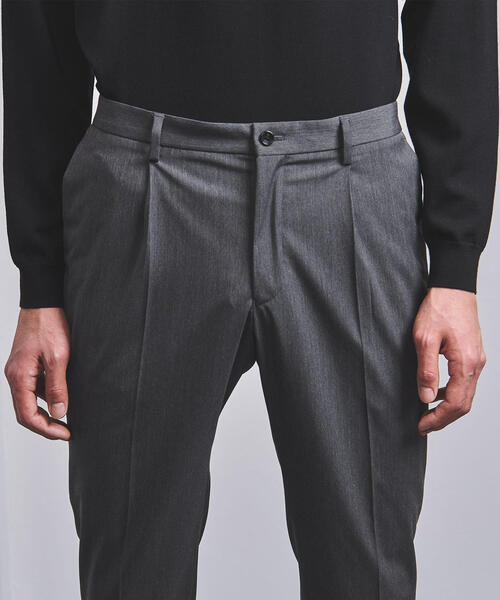 UNITED ARROWS（ユナイテッドアローズ）の「UASB 14 CTY  1プリーツ パンツ（スラックス・メンズ・ブラック/グレー・MEDIUM/SMALL/LARGE/X-LARGE）」の10枚目の写真