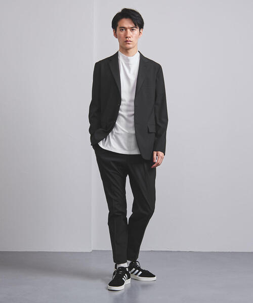 UNITED ARROWS（ユナイテッドアローズ）の「UASB 14 CTY  1プリーツ パンツ（スラックス・メンズ・ブラック/グレー・MEDIUM/SMALL/LARGE/X-LARGE）」の6枚目の写真