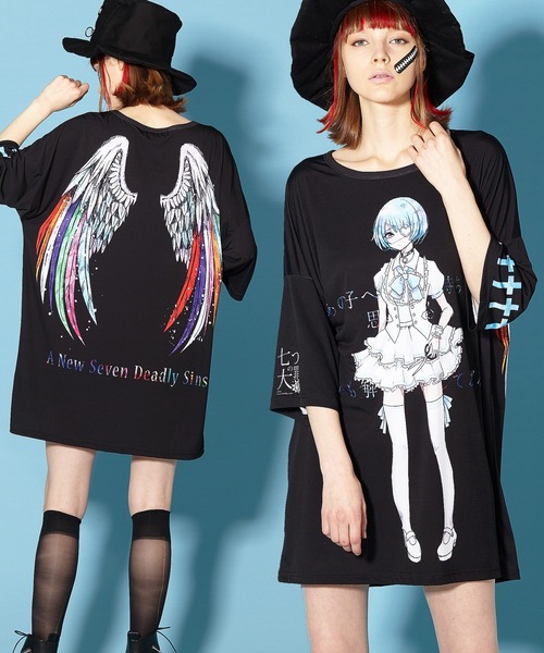 七つの大罪 める ｔシャツ 改 嫉妬担当 Tシャツ カットソー Ankorock アンコ