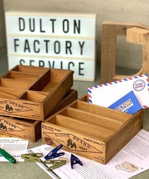 DULTON(_g)WOODEN BOX FOR POSTCARDS NATURAL/ؐ  [{bNX([ObY)