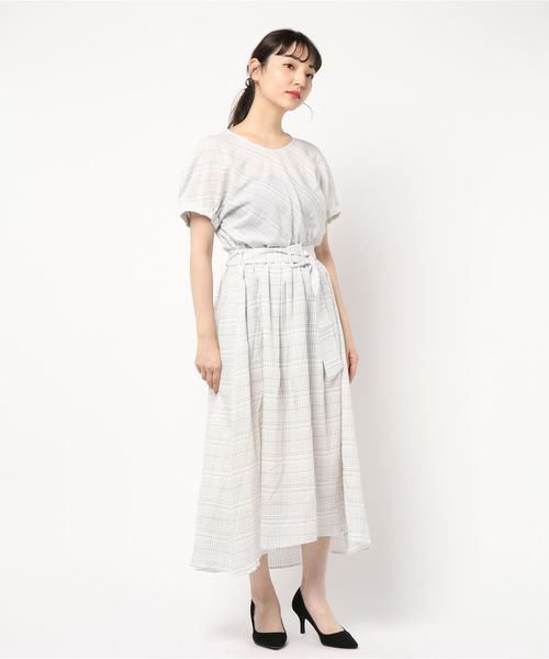 Auli ワンピース チェックワンピース ワンピース ワンピース ドレス セール チェックワンピース 185 をセール価格で購入できます Auli Auli アウリィ のファッション 春夏新作モデル