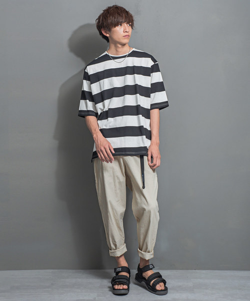 MinoriTY（マイノリティ）の「バルーンテーパードストレッチパンツ（その他パンツ・メンズ・ブラック/ベージュ/モカ・M/L）」の4枚目の写真