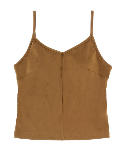 ALEXIA STAM（アリシアスタン）の「Eco Suede Camisole/エコスエードキャミソール（キャミソール・レディース・ブラック/ブラウン/ベージュ・FREE）」の17枚目の写真