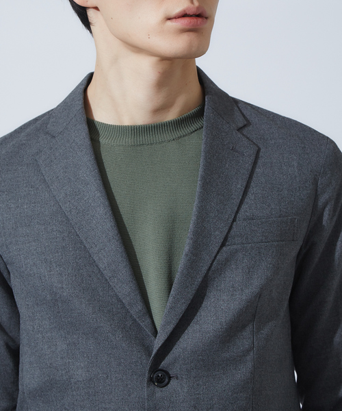 ABAHOUSE GRAY(アバハウスグレイ)の「※【セットアップ対応/展開店舗限定】Carreman ジャケット(テーラードジャケット・メンズ・チャコールグレー/ネイビー/モカ/グレー系その他・44/46/48/50)」の8枚目の写真