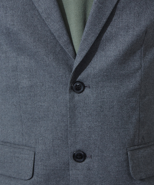 ABAHOUSE GRAY(アバハウスグレイ)の「※【セットアップ対応/展開店舗限定】Carreman ジャケット(テーラードジャケット・メンズ・チャコールグレー/ネイビー/モカ/グレー系その他・44/46/48/50)」の20枚目の写真