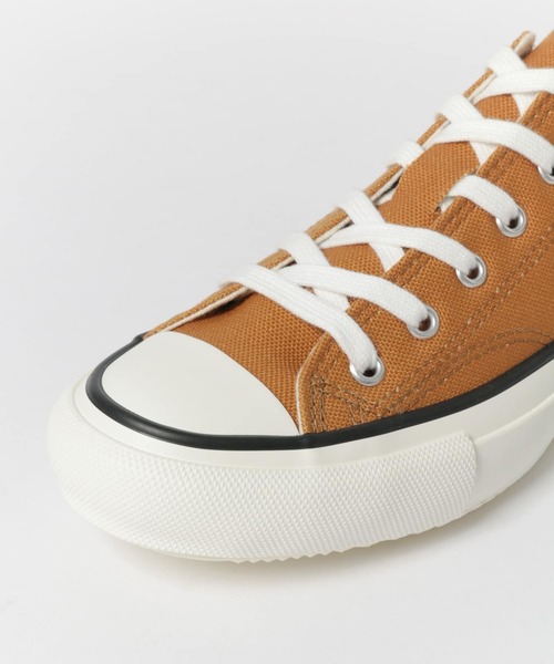 MoonStar（ムーンスター）の「MOONSTAR×FORK&SPOON　LOWBASKET（スニーカー・メンズ・オリーブ/オレンジ系その他・26/27/26.5）」の7枚目の写真