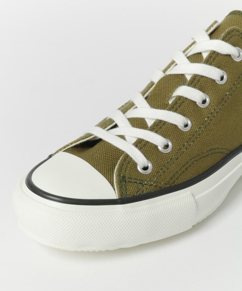 MoonStar（ムーンスター）の「MOONSTAR×FORK&SPOON　LOWBASKET（スニーカー・メンズ・オリーブ/オレンジ系その他・26/27/26.5）」の8枚目の写真