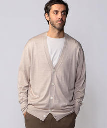 メンズのカーディガン ボレロ ベージュ系 カシミヤ ファッション通販 Zozotown