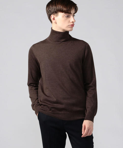 セール トップス カシミヤシルク タートルネックニット Botto Poala ニット Botto セーター Tomorrowland トゥモローランド のファッション