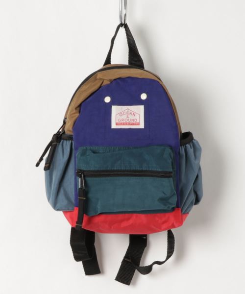 Ocean&Ground(オーシャン&グラウンド)の「1525102 DAYPACK CRAZY/バックパック リュック(バックパック/リュック)」|ブルー