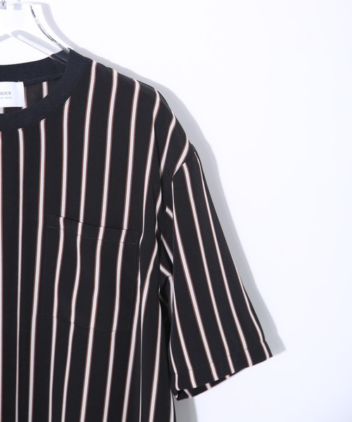 STUDIOUS(ステュディオス)の「半袖シャツ(シャツ/ブラウス・メンズ・ベージュ・1)」の5枚目の写真