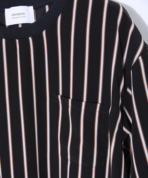 STUDIOUS(ステュディオス)の「半袖シャツ(シャツ/ブラウス・メンズ・ベージュ・1)」の6枚目の写真