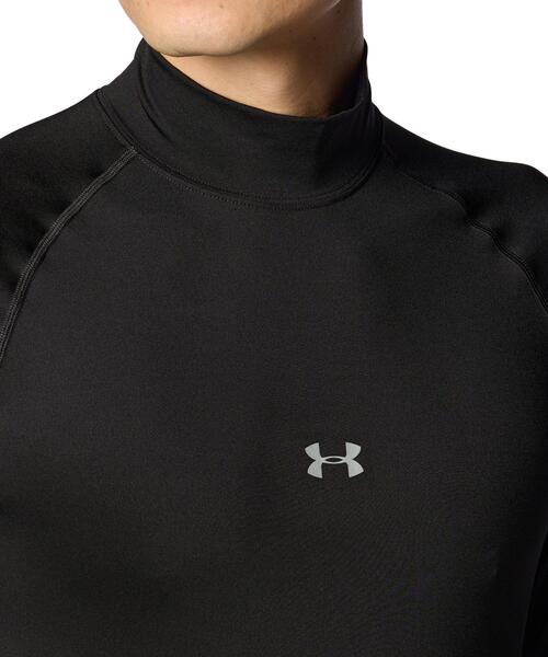UNDER ARMOUR(アンダーアーマー)の「UAヒートギアアーマー コンプレッション 3/4モックネック シャツ(ベースボール/メンズ)(Tシャツ/カットソー・メンズ・ネイビー/ブラック/ダークネイビー・MD/XL/LG/SM/XXL/3XL)」の13枚目の写真