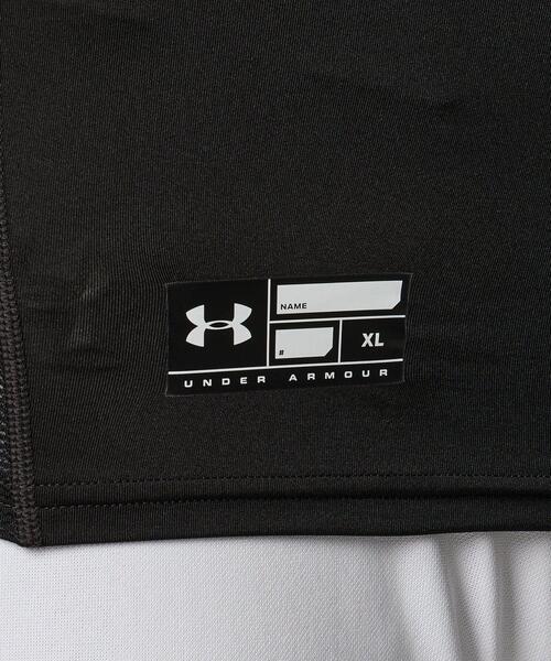 UNDER ARMOUR(アンダーアーマー)の「UAヒートギアアーマー コンプレッション 3/4モックネック シャツ(ベースボール/メンズ)(Tシャツ/カットソー・メンズ・ネイビー/ブラック/ダークネイビー・MD/XL/LG/SM/XXL/3XL)」の14枚目の写真