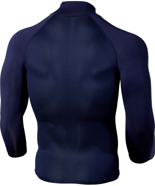 UNDER ARMOUR(アンダーアーマー)の「UAヒートギアアーマー コンプレッション 3/4モックネック シャツ(ベースボール/メンズ)(Tシャツ/カットソー・メンズ・ネイビー/ブラック/ダークネイビー・MD/XL/LG/SM/XXL/3XL)」の7枚目の写真