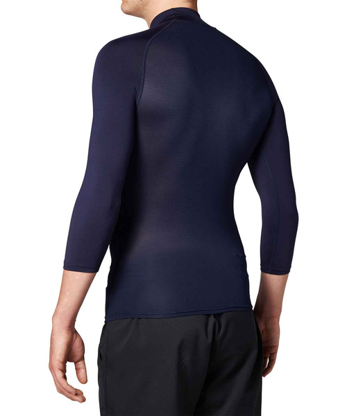UNDER ARMOUR(アンダーアーマー)の「UAヒートギアアーマー コンプレッション 3/4モックネック シャツ(ベースボール/メンズ)(Tシャツ/カットソー・メンズ・ネイビー/ブラック/ダークネイビー・MD/XL/LG/SM/XXL/3XL)」の10枚目の写真