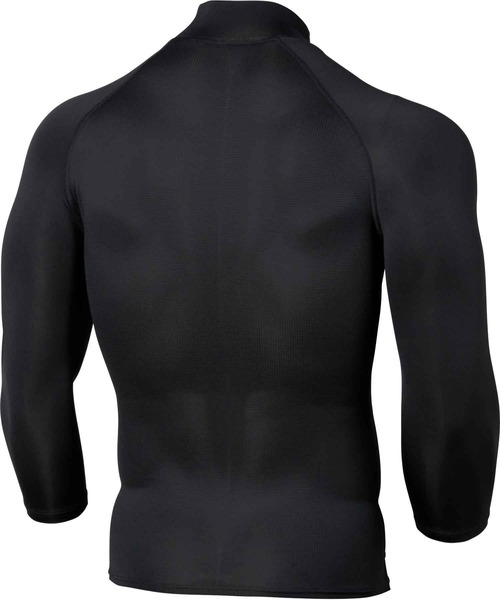 UNDER ARMOUR(アンダーアーマー)の「UAヒートギアアーマー コンプレッション 3/4モックネック シャツ(ベースボール/メンズ)(Tシャツ/カットソー・メンズ・ネイビー/ブラック/ダークネイビー・MD/XL/LG/SM/XXL/3XL)」の5枚目の写真