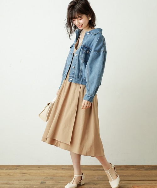 natural couture(ナチュラルクチュール)の「レディカシュクールワンピース(ワンピース・レディース・ベージュ/ネイビー/イエロー/ピンク/その他1/その他2・FREE)」の13枚目の写真