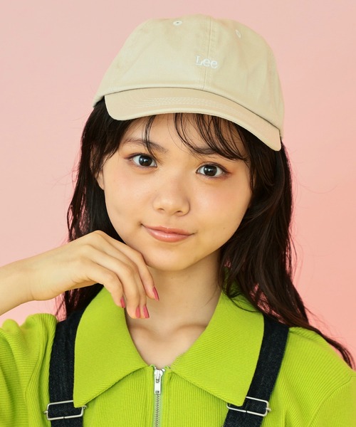 Lee（リー）の「Lee/リー ロゴ　キャップ ワンポイントロゴ（キャップ・レディース・ブラック/ホワイト/ブラウン/グリーン/ボルドー/ブラック系その他/ネイビー/ベージュ/ベージュ系その他・SMALL/MEDIUM）」の17枚目の写真