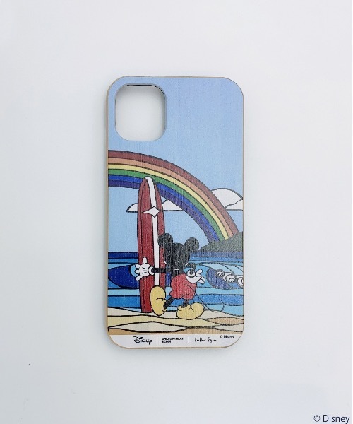 セール Disney ディズニー Surf Mickey Collection Heather Brown Iphone11 Case Rainbow スマホケース カバー Mickey Mouse ミッキーマウス のファッション通販 Zozotown
