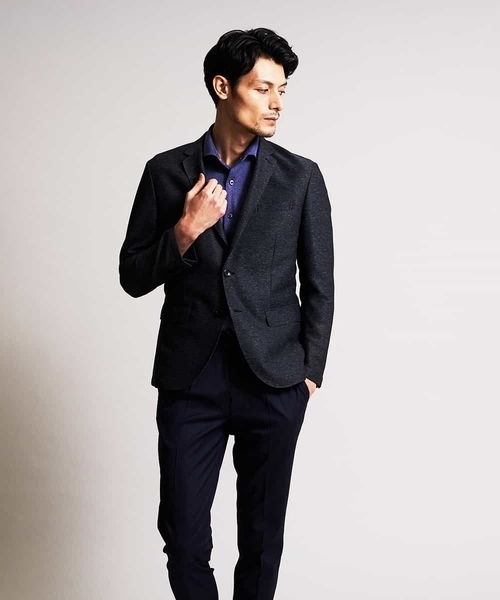 MICHEL KLEIN HOMME (ミッシェルクランオム)の「シャツ(ロジェ)(シャツ/ブラウス・メンズ・ライトパープル/ダークネイビー/ベージュ/ライトブルー・46/48/51/52)」の13枚目の写真