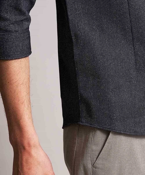 MICHEL KLEIN HOMME (ミッシェルクランオム)の「シャツ(ロジェ)(シャツ/ブラウス・メンズ・ライトパープル/ダークネイビー/ベージュ/ライトブルー・46/48/51/52)」の20枚目の写真