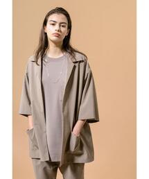 MONKEY TIME | ＜monkey time＞ PE/TRO LAPEL SHT SS/シャツ(シャツ/ブラウス)