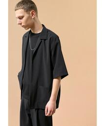 MONKEY TIME | ＜monkey time＞ PE/TRO LAPEL SHT SS/シャツ(シャツ/ブラウス)