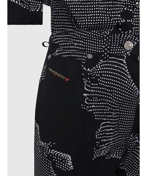 DIESEL（ディーゼル）の「レディース ジャンプスーツ ポプリンシャツ  