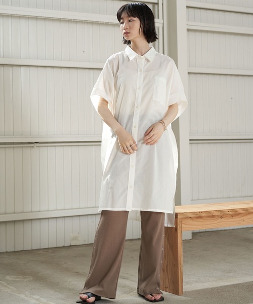 セール 肩タックシャツチュニック チュニック Koe コエ のファッション通販 Zozotown