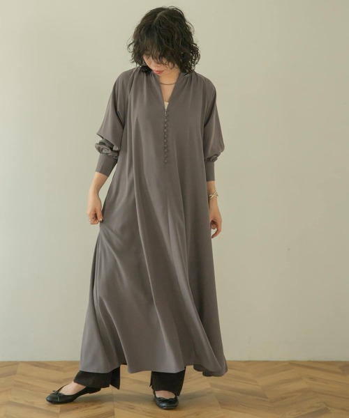 ★お取り置き中★URBAN RESEARCH ITEMS 花柄 ロングワンピース ITEMS URBANRESEARCH（アイテムズ アーバンリサーチ）の「花柄