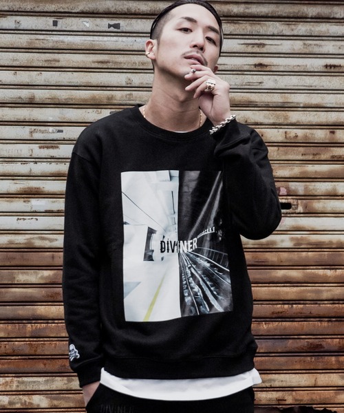 Diviner Subwayスウェットシャツ トレーナー 長袖tシャツ スウェット Diviner ディヴァイナー のファッション通販 Zozotown
