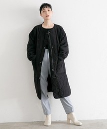 LOWRYS FARM | ロングキルティングコート　917050(その他アウター)