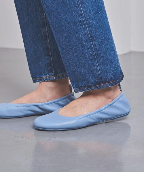 Gianvito Rossi【関税送料込】ベニスレザーのバレリーナ 関税込!今だけSALE◇GIANVITO ROSSI◇バレリーナ
