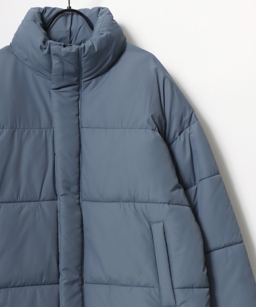 Lazar(ラザル)の「Fiber Down Puffer Jacket/オーバーサイズ ショート丈 ファイバーダウン パファージャケット/中綿 エコダウンジャケット/キルティングアウター レディース メンズ(ダウンジャケット/コート・メンズ・ホワイト/ブラック/グレー/ブラック系その他2/グレイッシュベージュ/グレイッシュブルー/ブラック系その他/クリーム/ブラック系その他3・M/L/XL)」の18枚目の写真