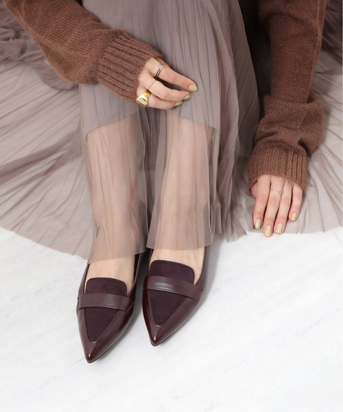 セール ポインテッドレインモールドローファー ローファー Le Talon ルタロン のファッション通販 Zozotown