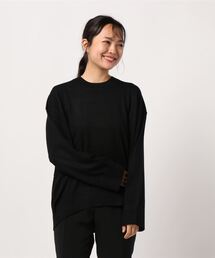 AMERICAN HOLIC | クルーネックドロップショルダーニットプルオーバー(ニット/セーター)