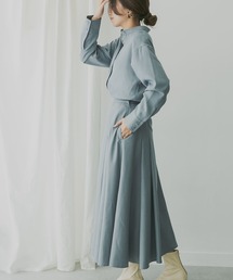 Kbf ケービーエフのワンピース ドレス ブルー ネイビー 青色系 長袖 通販 Zozotown