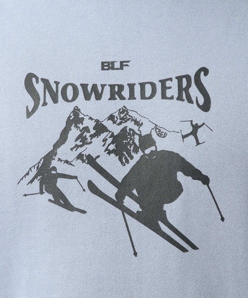 ALAND(エーランド)の「BLUFF/SNOW RIDERSフーディー 2932668(パーカー・メンズ・ブラック/グレー・FREE)」の16枚目の写真