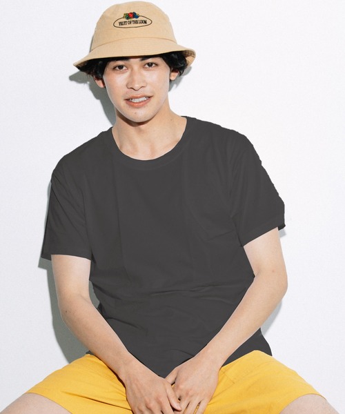 FRUIT OF THE LOOM(フルーツオブザルーム)の「冷感インナーTシャツ(Tシャツ/カットソー・メンズ・ブラック/ホワイト・XL/L/M)」の1枚目の写真
