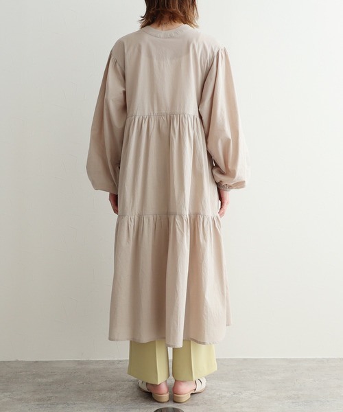 reca(レカ)の「2wayティアードワンピース(ワンピース・レディース・アイボリー/ブラック/ミント/ベージュ・M)」の9枚目の写真