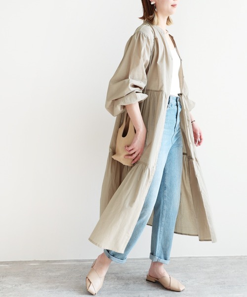 reca(レカ)の「2wayティアードワンピース(ワンピース・レディース・アイボリー/ブラック/ミント/ベージュ・M)」の22枚目の写真