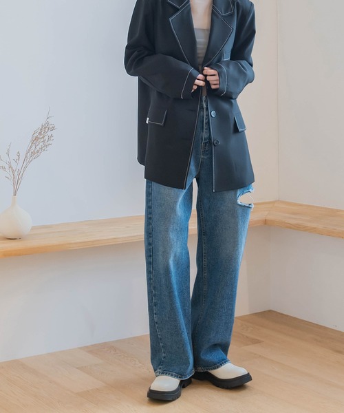 yumi！新品！　UNE MANSION レザージャケット UNE MANSION│公式ブランド通販サイト