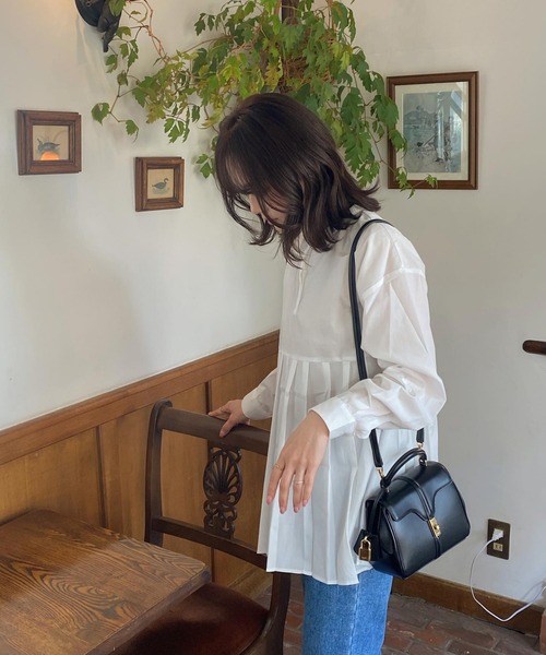 model：H165 着用サイズ：FREE