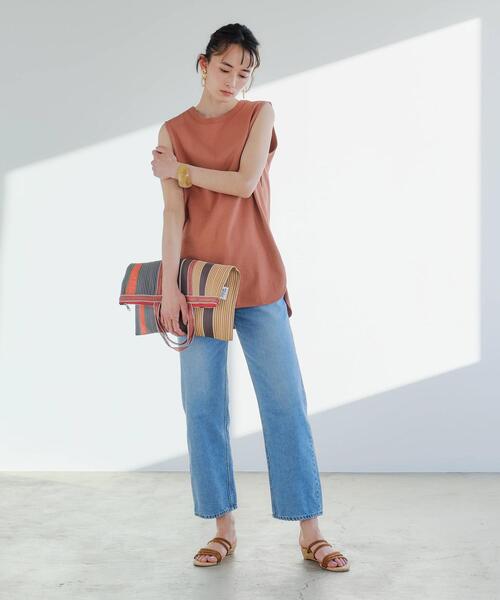 green label relaxing（グリーンレーベルリラクシング）の「◆FFC ストラップ ウェッジ サンダル (3.0cmヒール)（サンダル・レディース・ホワイト/ゴールド/ブラック/ターコイズブルー/ブラウン/その他1・S/L/M/XS/LL）」の15枚目の写真