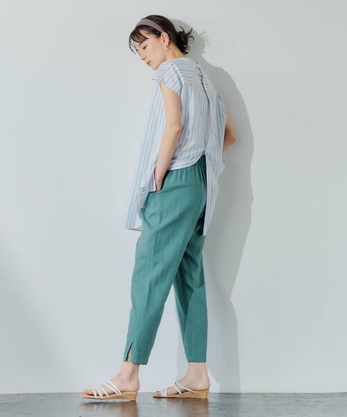 green label relaxing（グリーンレーベルリラクシング）の「◆FFC ストラップ ウェッジ サンダル (3.0cmヒール)（サンダル・レディース・ホワイト/ゴールド/ブラック/ターコイズブルー/ブラウン/その他1・S/L/M/XS/LL）」の10枚目の写真